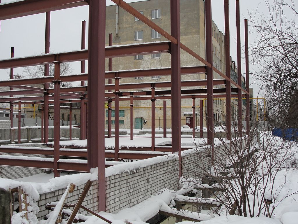 Продажа объекта незавершенного строительства, 4-этажного здания 4000 кв.м в Приокском районе - фото